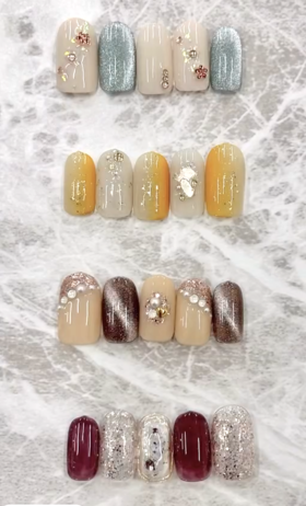 残暑も可愛いネイルで★