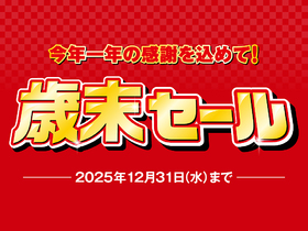 ＼歳末セール開催中／